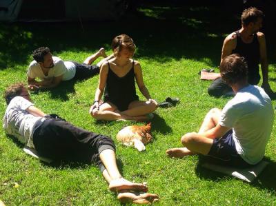 Meditación con Gallinas Image