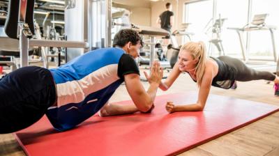 Gimnasio en el lugar Image